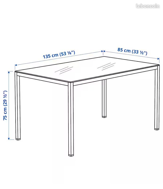 Table a manger ikea (image 1)