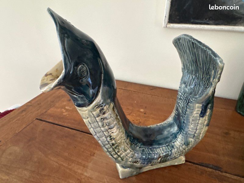 Vase poisson en céramique (image 1)