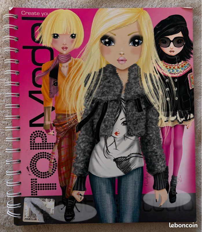 Cahier pour dessins «Top Model» (image 1)