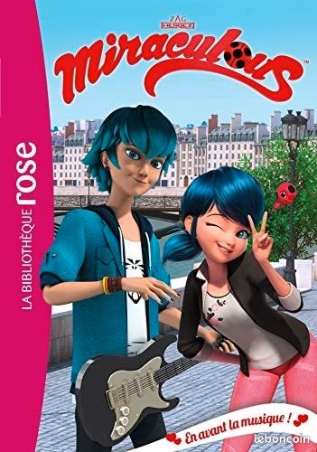 Lot de 5 livres bibliothèque rose Miraculous (image 1)