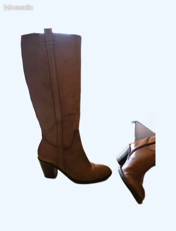 Bottes en cuir (image 1)