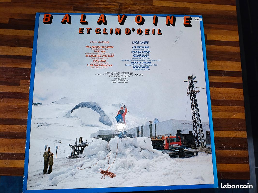 7 albums 33 tours daniel balavoine (image 3)