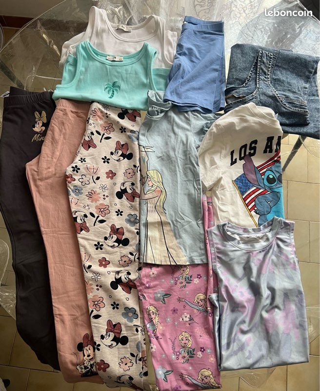 Lot habits fille 8/10abs (image 4)