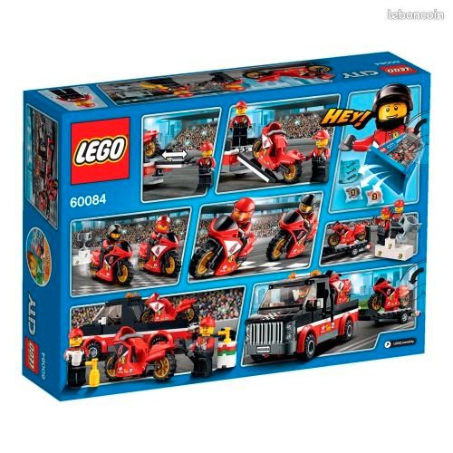 Lego City 60084 - Le transport des motos de course - neuf en boite scellée (image 8)
