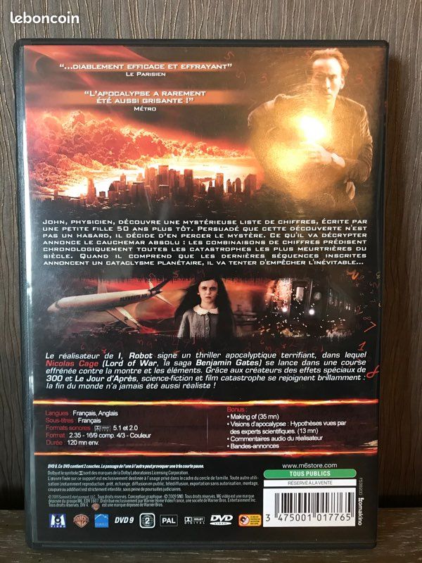 DVD « Prédictions »(Tony95) (image 2)