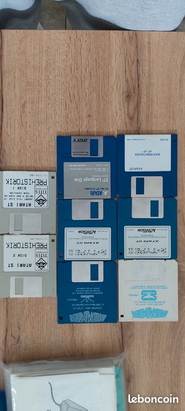 1 Atari Atari 520ST - Console avec jeux (5) - Sans boîte - Catawiki