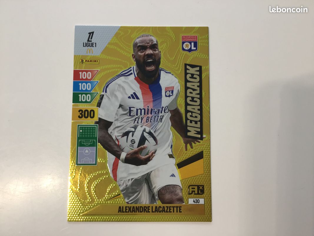 Flocage officiel - Lyon, Lacazette, 2024/2025, extérieur – Le Bon Flocage