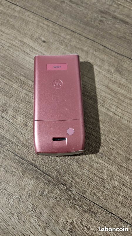 Téléphone motorola W377 - rose - vintage (image 3)