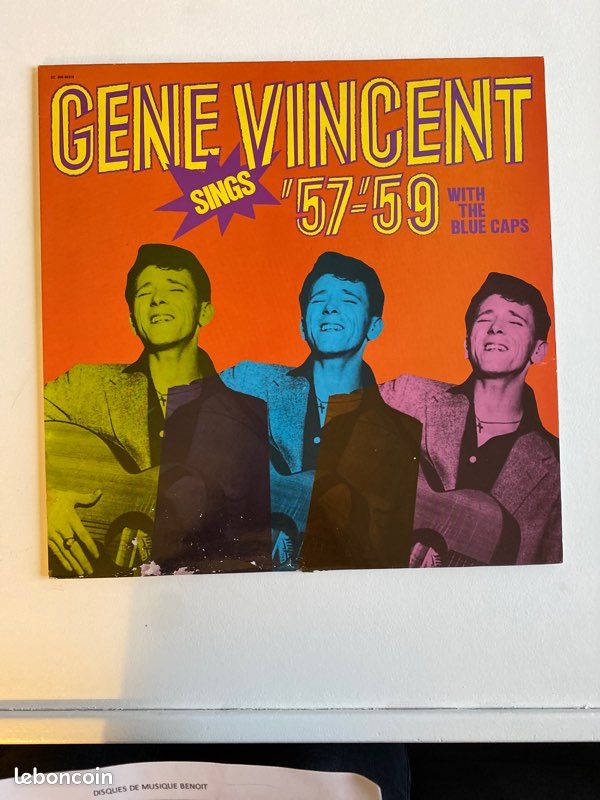 Gêne Vincent- Sings 57/59 with the Blue Caps (image 1)