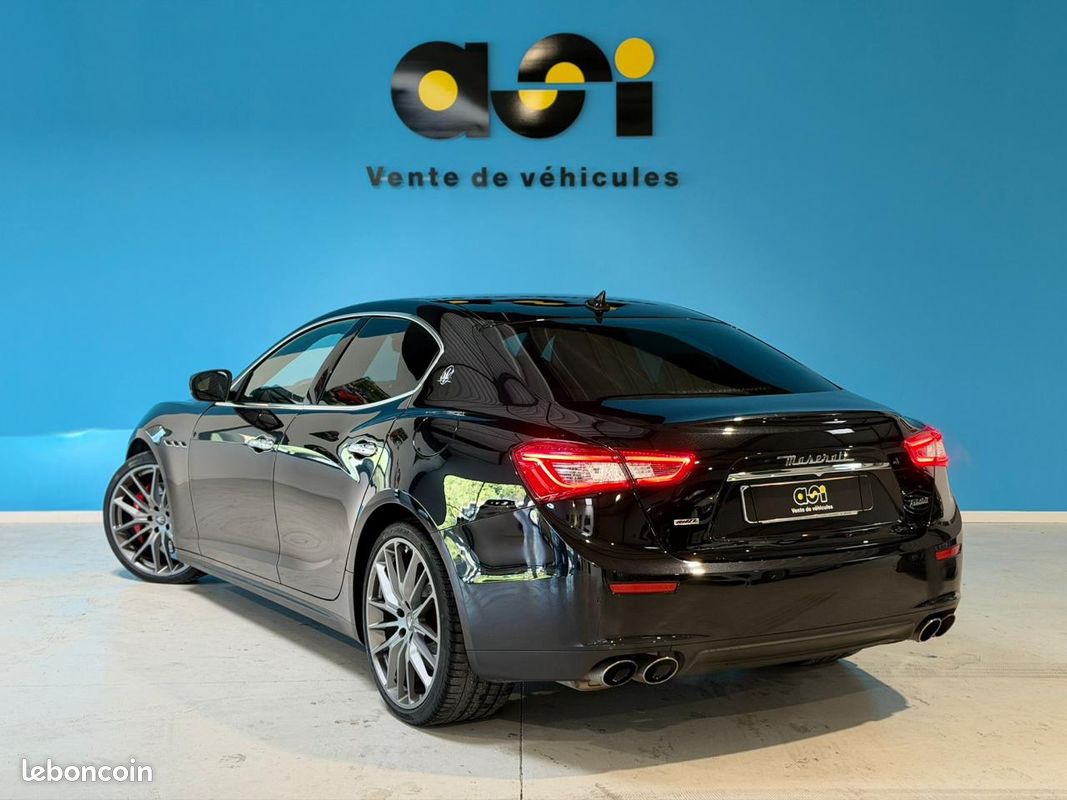 MASERATI GHIBLI 3.0i V6 350 BVA GRANSPORT PACK CARBONE (image 4)