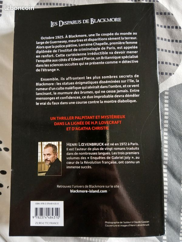 Les disparus de Black more Henri Loevenbruck (image 2)