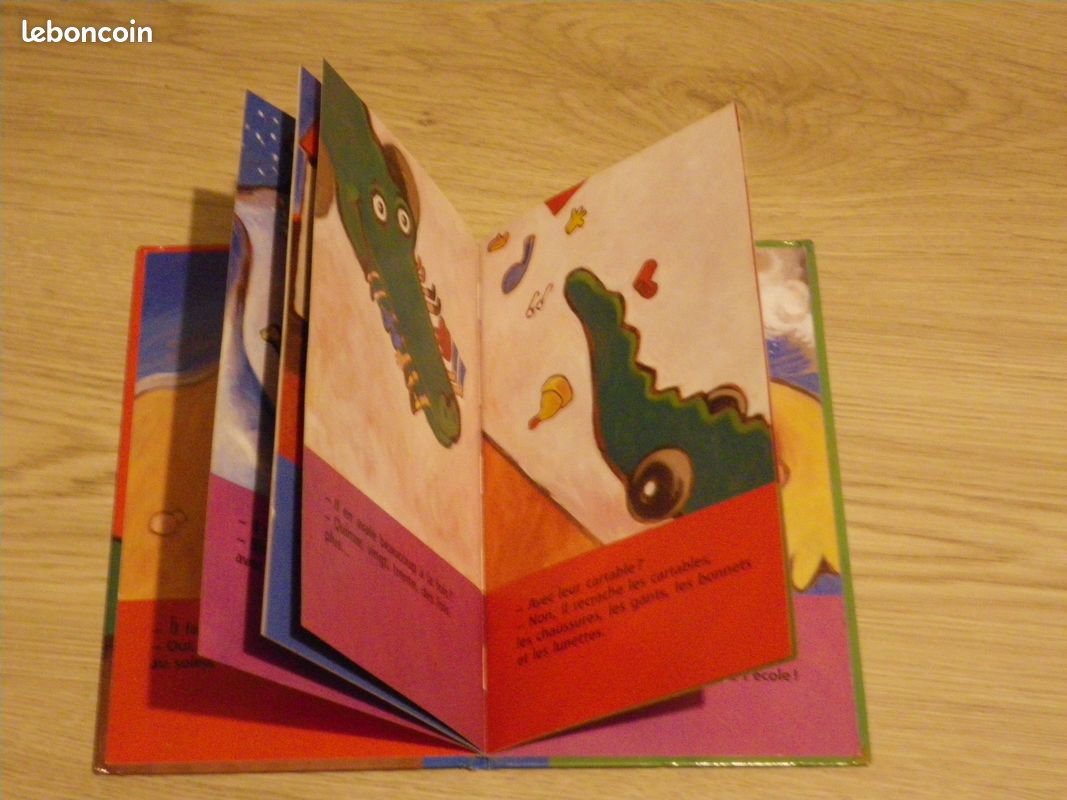 Livre "le crocodile à roulettes" (image 3)