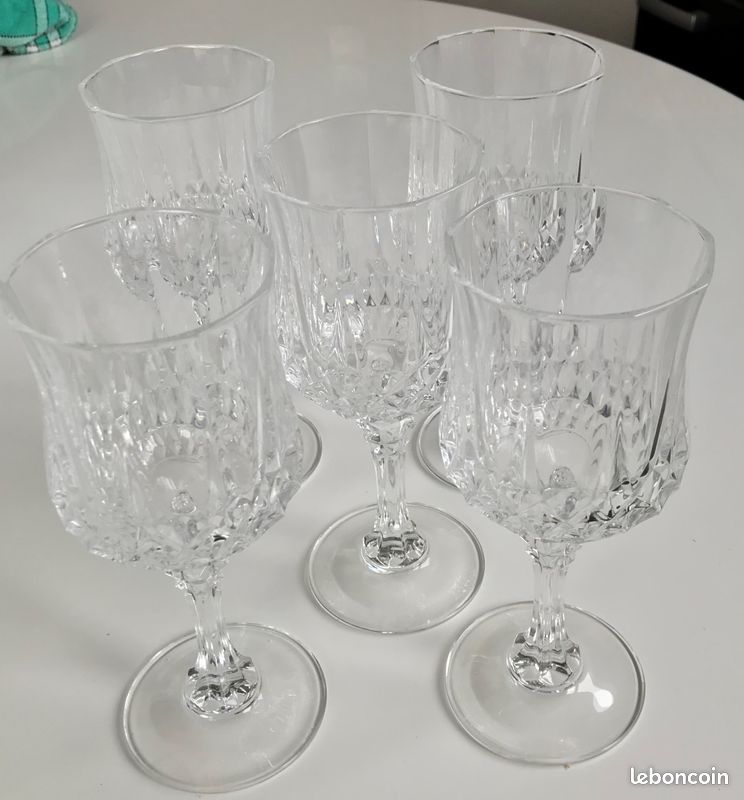 Verres Cristal d'Arques - modèle "Longchamp" (image 2)