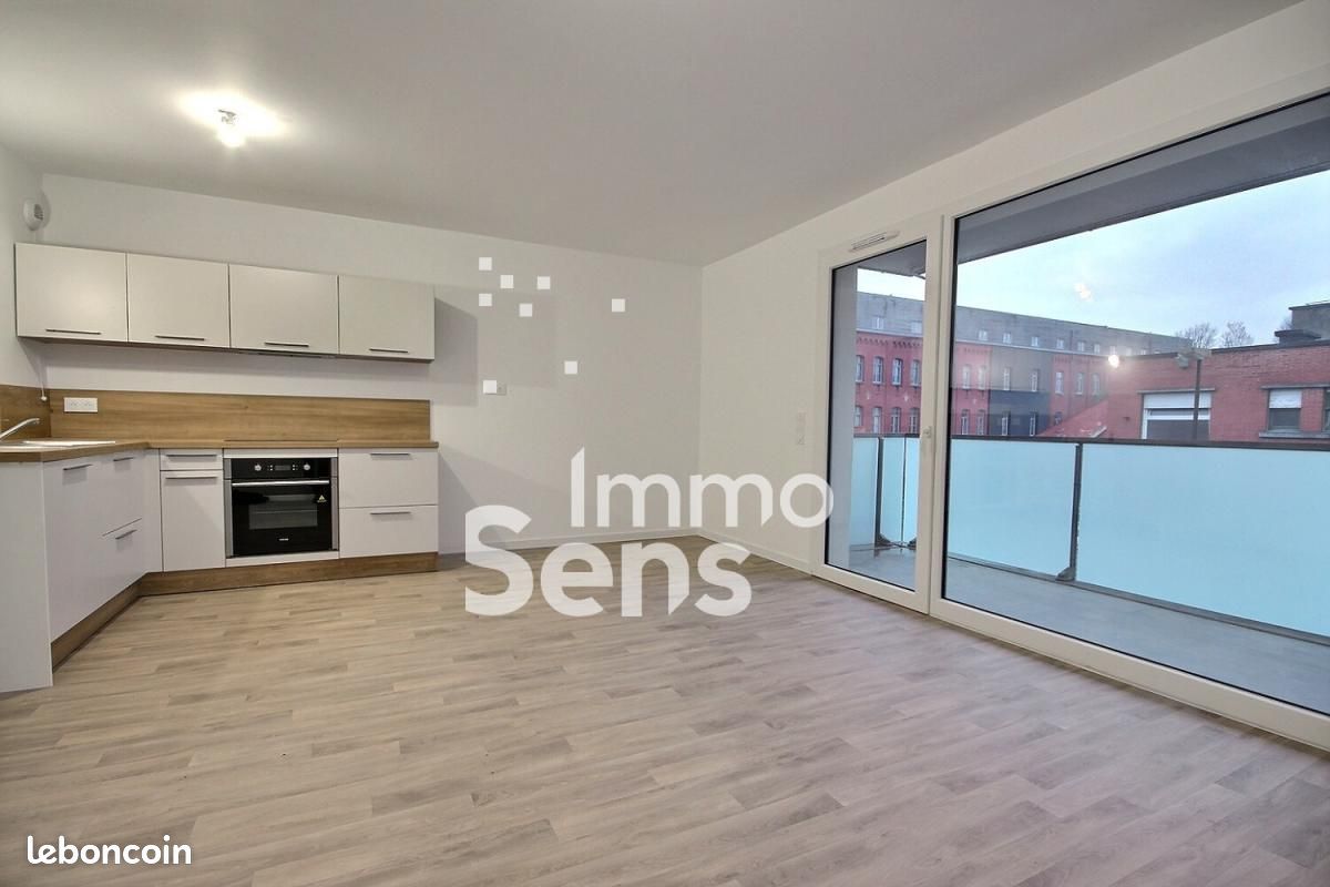 Appartement 3 pièces 62 m² · à Roubaix · 62 m² · 854 €/mois