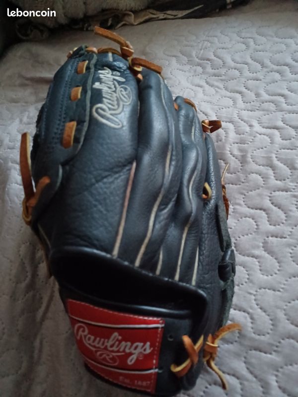 Gant De Baseball NIYATA Adulte 11,5 Pouces - Main Gauche - Réglable Avec Sac à Cordon