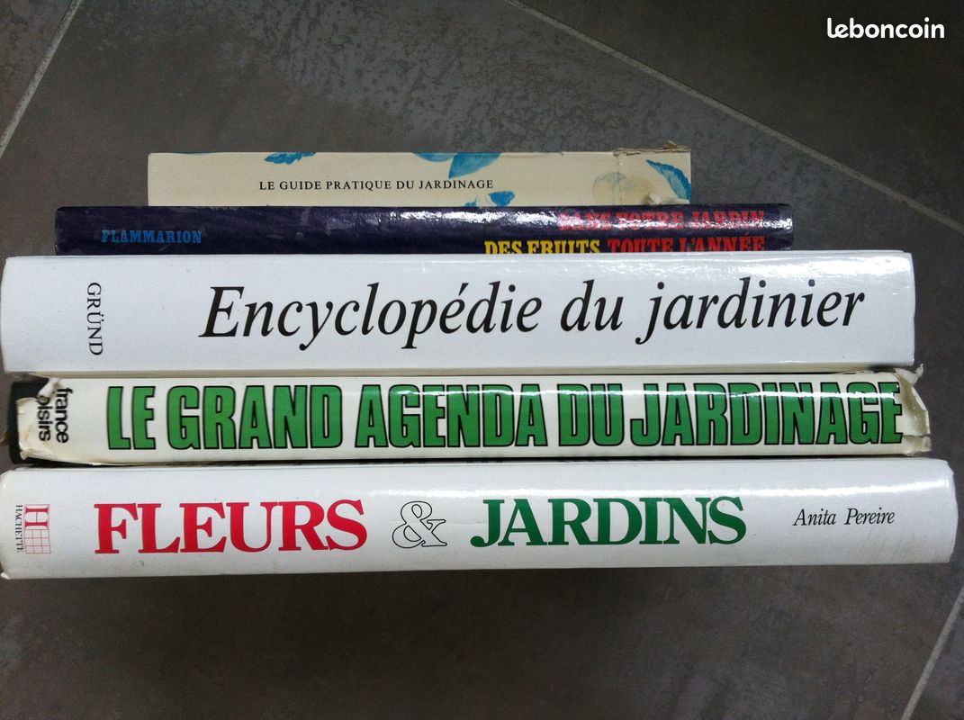 5 gros livres sur le jardinage (image 2)