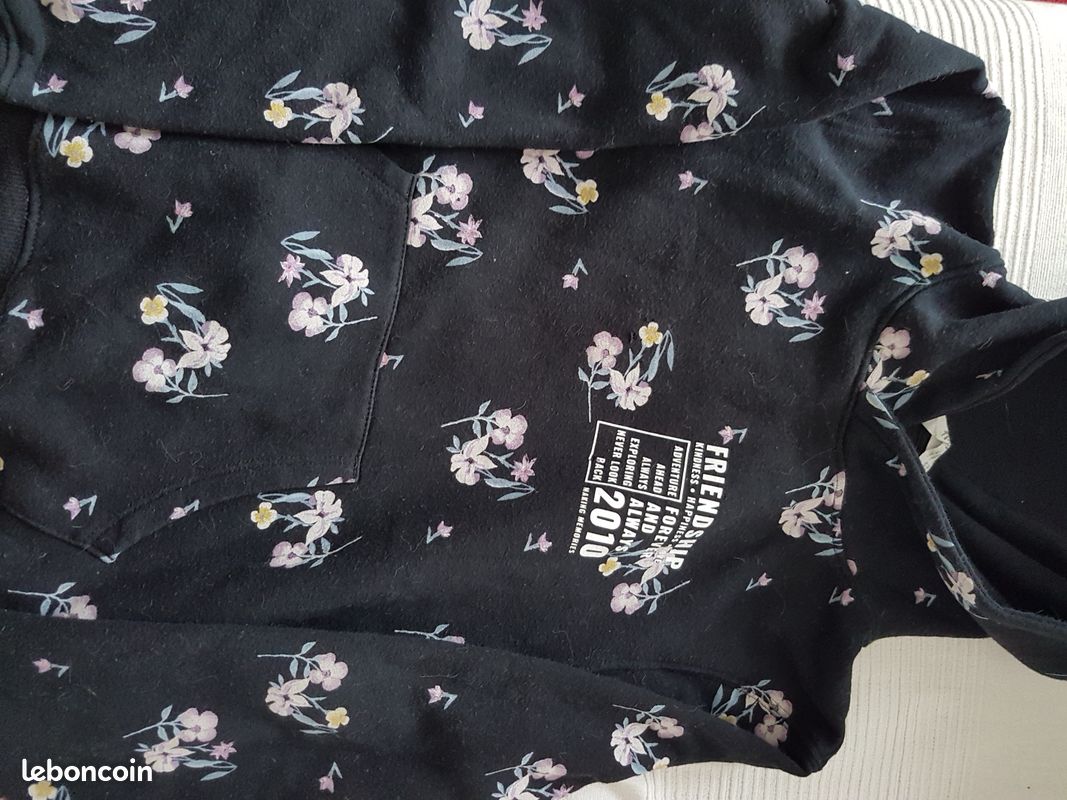 Sweat à capuche 14 ans h&m (image 2)