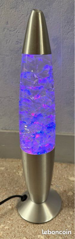 Lampe effet glaçon conique multicolore (image 5)