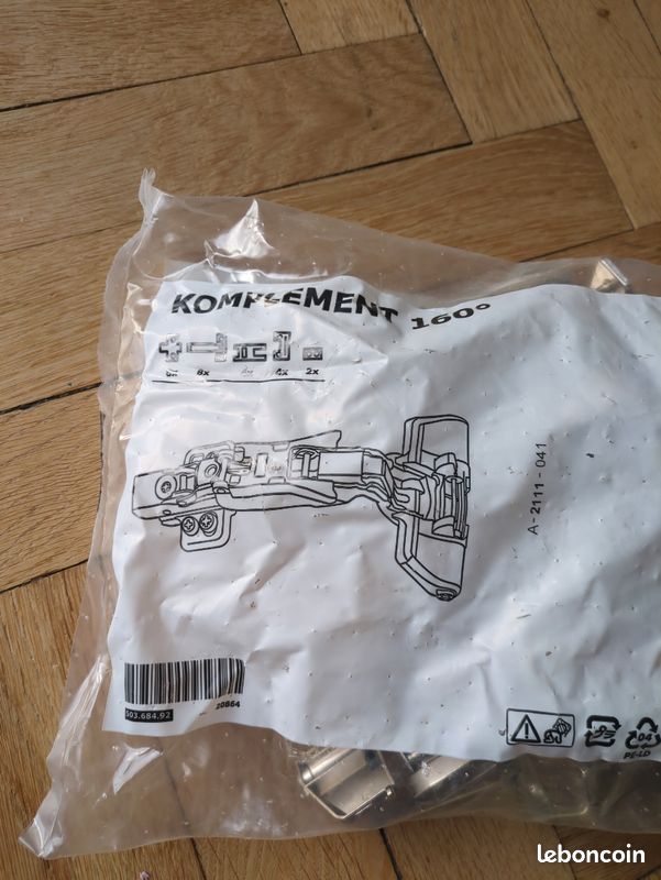 Komplement Ikea charnière pour angle 503.684.92 (image 1)