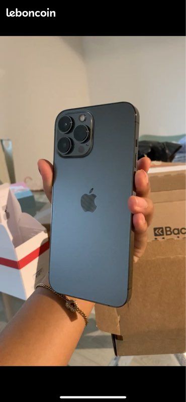 IPhone 13 Pro Max 256 go Graphite noir (image 1)