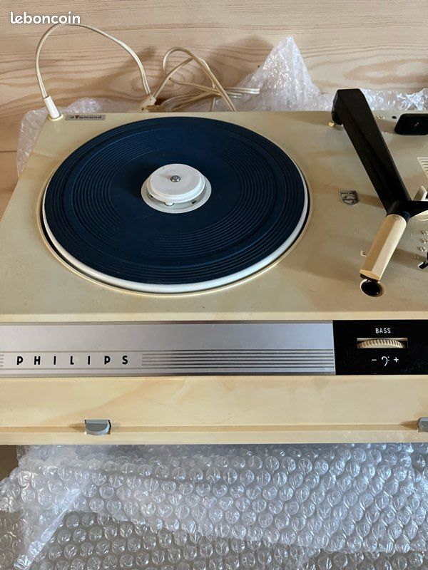 Tourne disque vintage Philips (image 2)