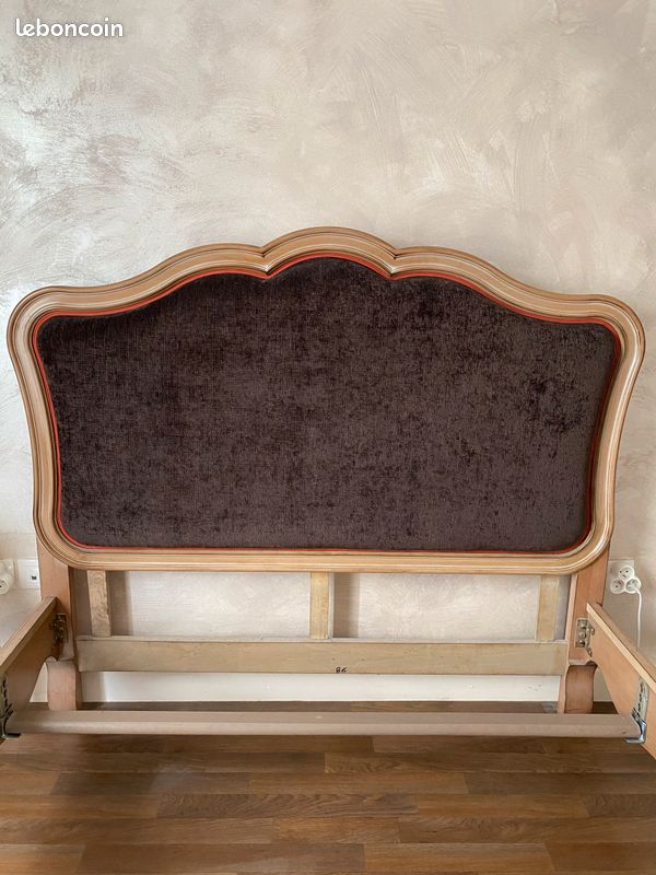 Cadre de lit en bois 140x190cm (image 4)
