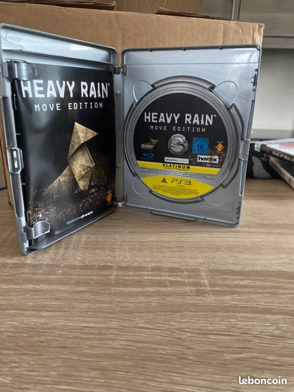 Heavy Rain Move Édition Platinum – PS3 – PAL – Complet Avec Manuel – Bon état