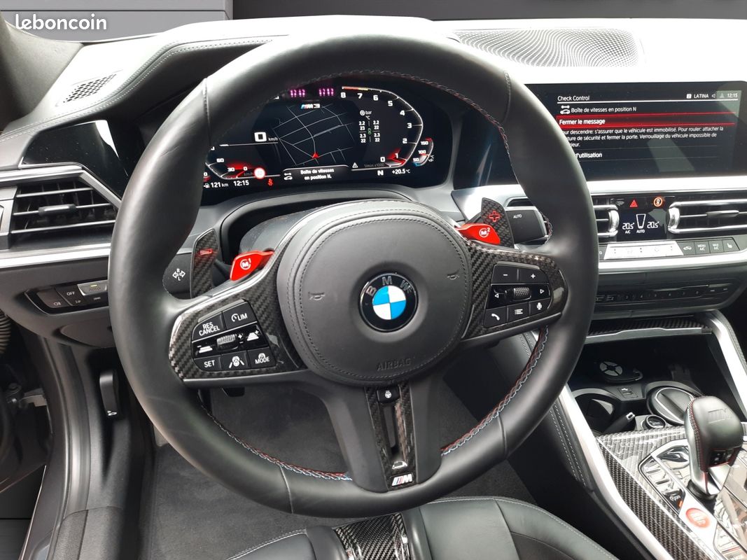 BMW M3 COMPETITION 510 ch BVA8 propulsion configuration unique garantie 12 mois (image 10)