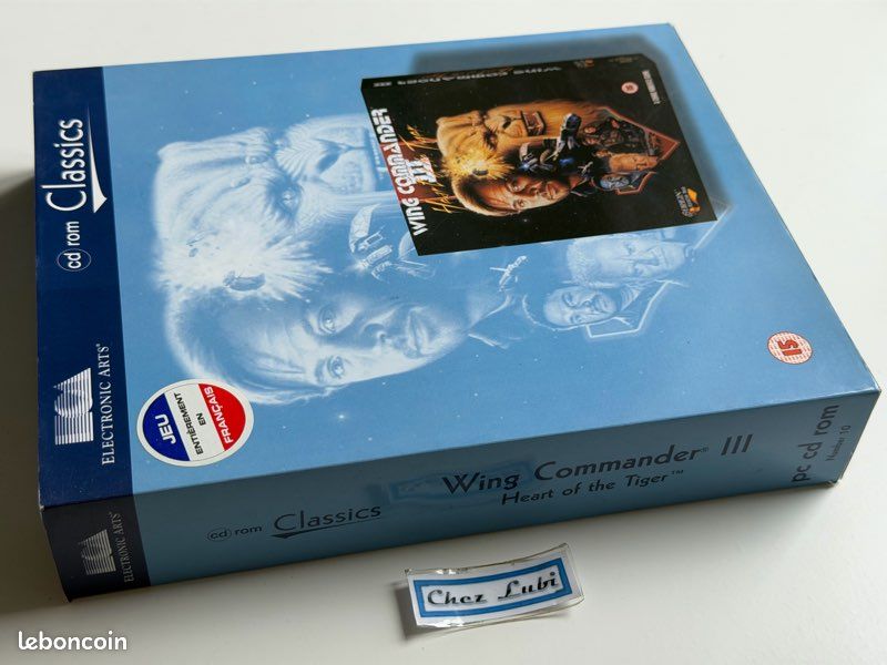 JEU VIDEO VINTAGE PC - WING COMMANDER IV - 1996 Version FR Complet EUR