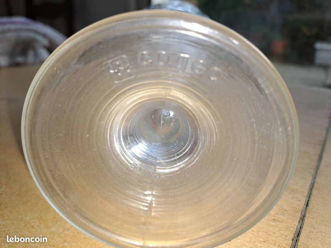 Verres à large pied codec vintage 60s (image 2)