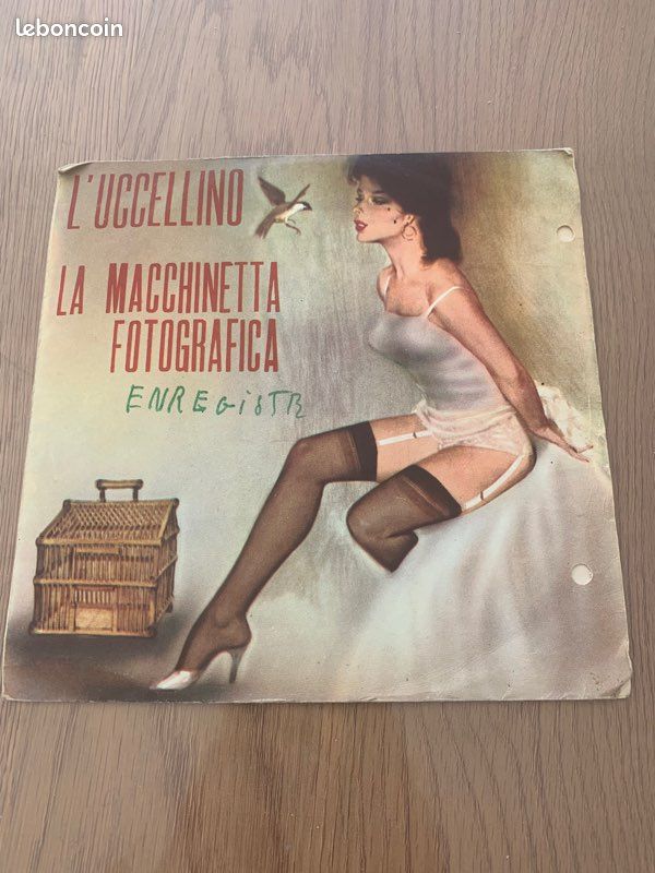 Vinyle 45t L’UCCELINO LA MACCHINETA FOTOGRAFICA (image 1)