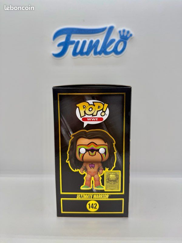 Funko Pop! Ultimate Warrior 142 – WWE Hall Of Fame, Exclusivité GameStop, 2023