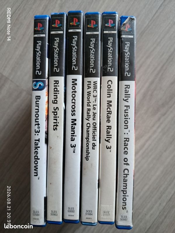 Lot de 6 jeux PS2 (image 6)