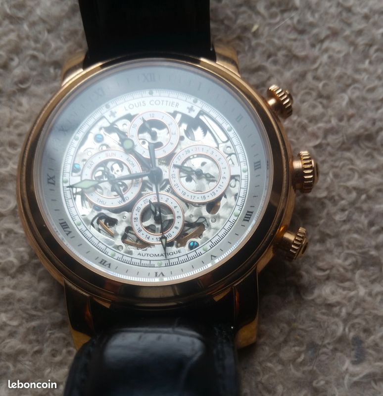 Montre Louis Cottier Avis Montre LOUIS COTTIER Skeleton