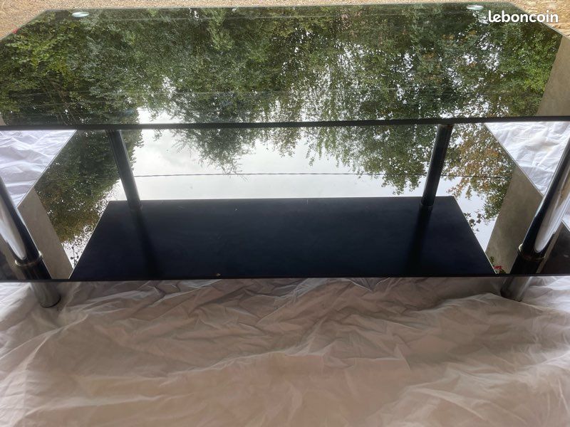 Table basse en verre (image 1)