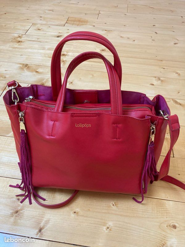 Sac rouge lollipops Accessoires Bagagerie