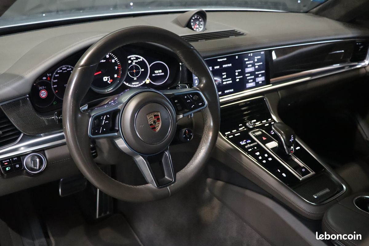 Porsche Panamera Turbo 550ch - Française - Toit Panoramique - Pack Chrono - PCCB - Echappement Sport - Caméra 360° - PDLS+ (image 7)