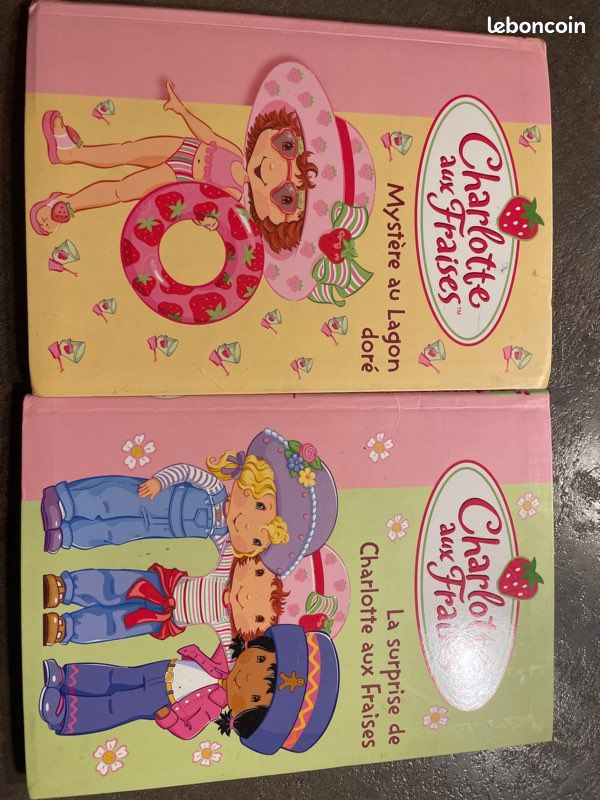 Charlotte aux fraises– 2 livres - ma première bibliothèque Rose (image 1)