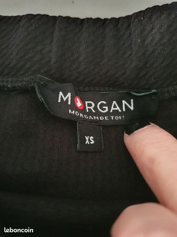 Jupe Crayon Femme Marks And Spencer Taille 14 Noir - Longueur Genou - état Parfait