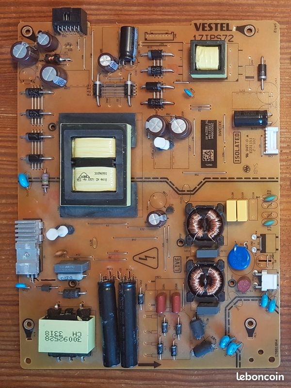 CARTE ALIMENTATION VESTEL 17IPS72P TV PLUSIEURS MODÈLE 23395729 EUR 49,00 - FR