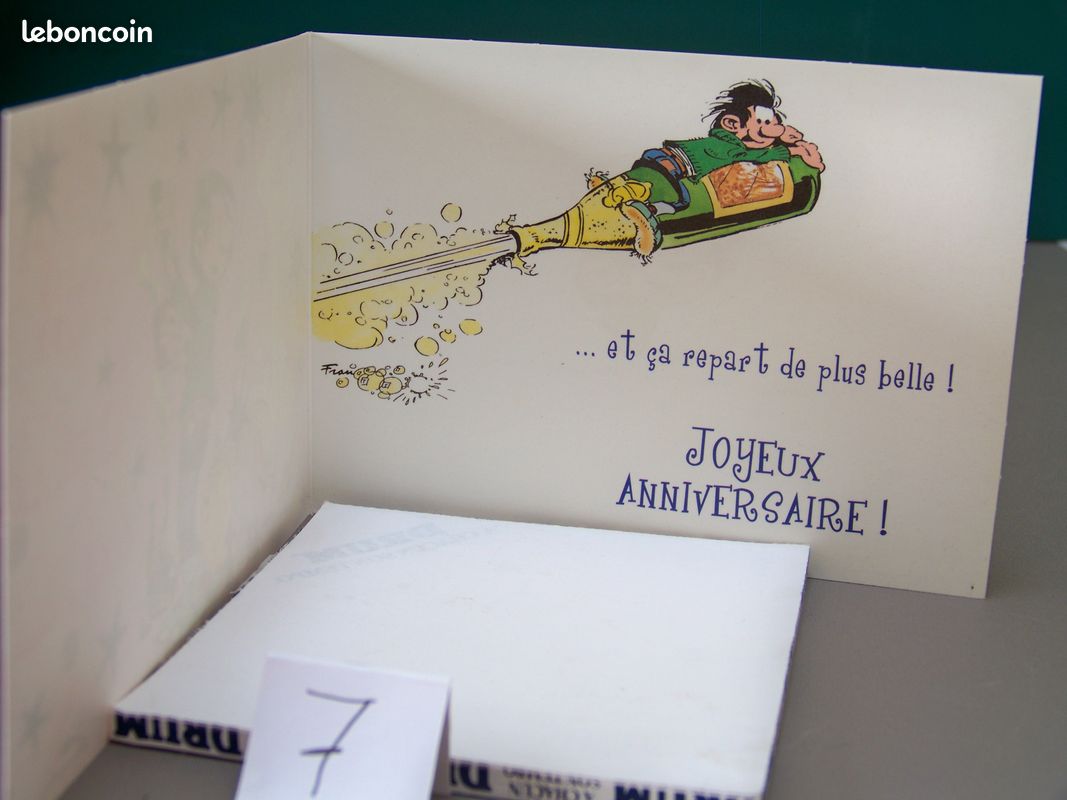 Cartes postales doubles Gaston Lagaffe 2003_2 (image 5)