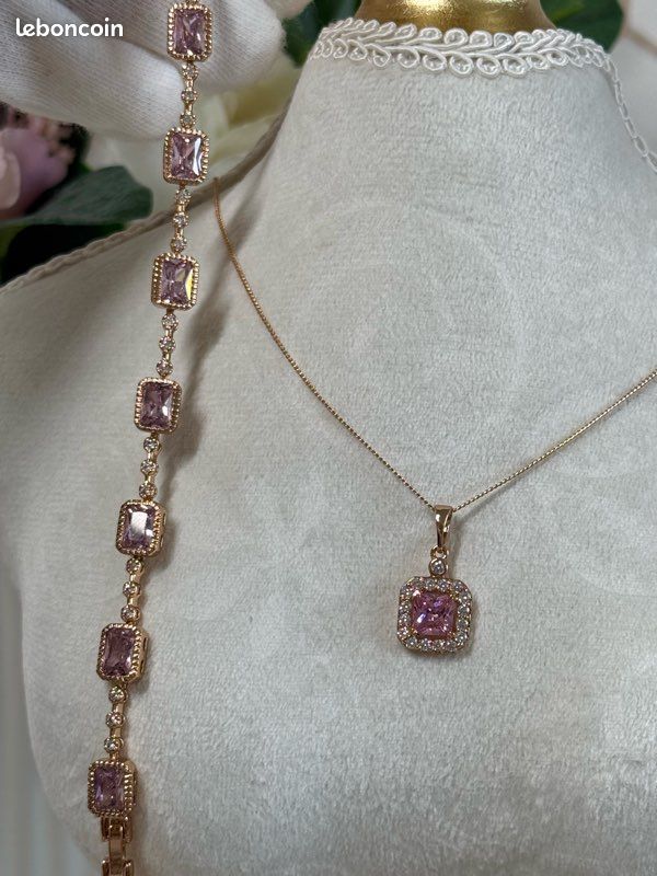 Parure (neuf) en véritable diamant Swarowski 💎 (image 3)