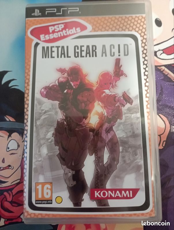 Jeu Metal Gear Acid Complet PSP