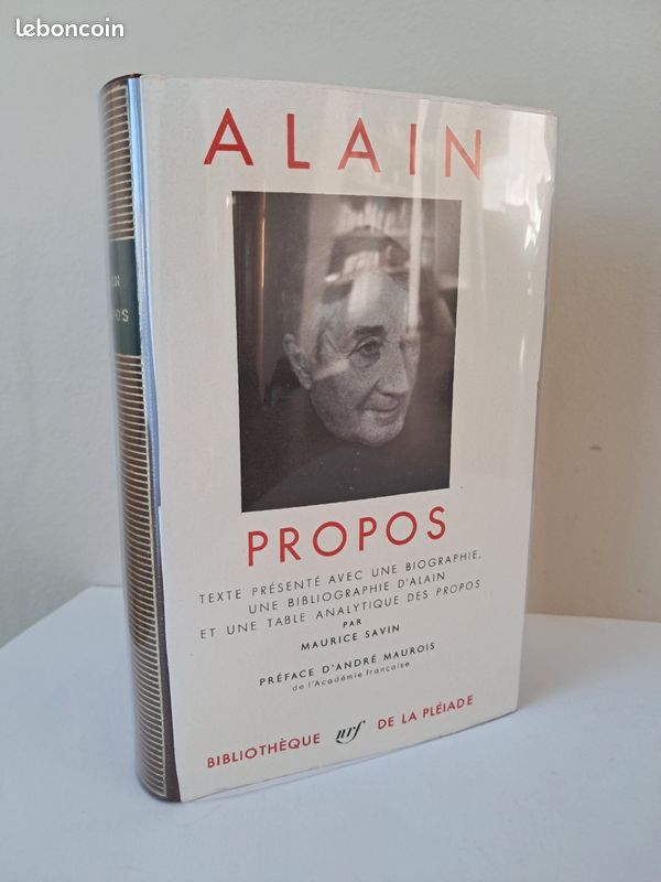 2 livres Alain - la Pleiade (image 2)