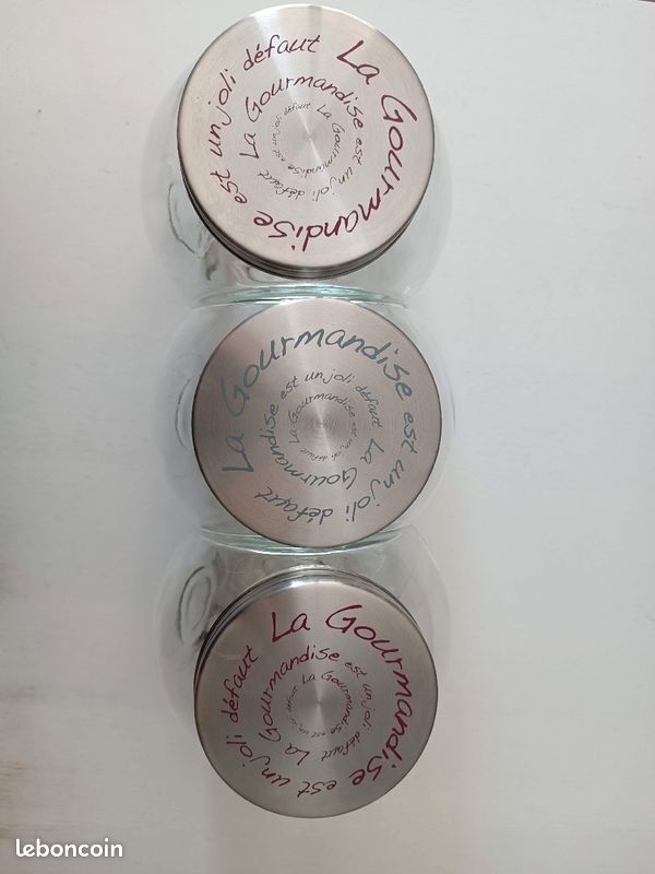 Lot de pots en verre (image 5)