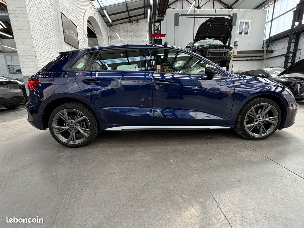 AUDI A3 Sportback 40 TFSI e 204ch S line S tronic 6 12 MOIS DE GARANTIE OFFERT (image 7)