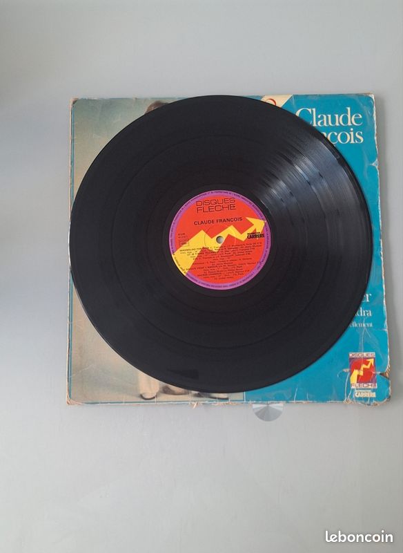 Lot 5 vinyles 33 tours Claude François – éditions originales 1977-1985 (image 5)
