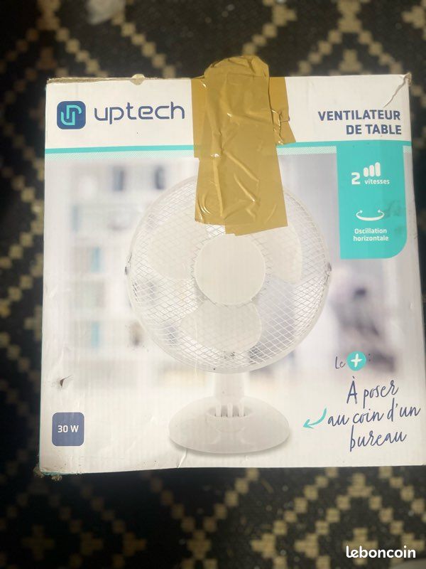 Ventilateur de table/Mini-ventilateur pour chambre, bureau,oscillation/rotation (image 2)