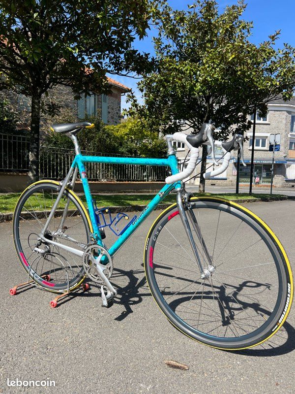 velo course ancien sur mesure B.Bocquet T52 Colombus, jantes
