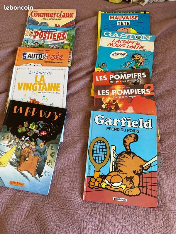 Lot de 10 bd (image 1)